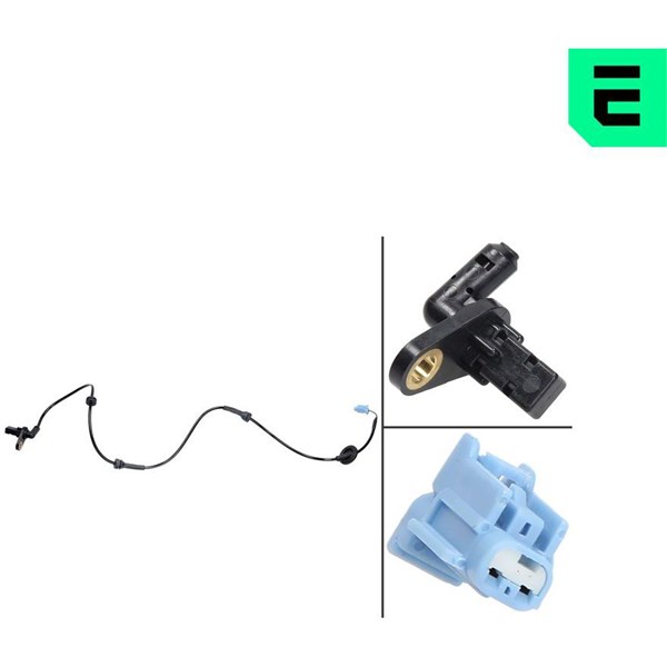 ABS-givare, Sensor, hjulvarvtal, framaxel vänster ABS-givare, Sensor, hjulvarvtal, framaxel vänster
