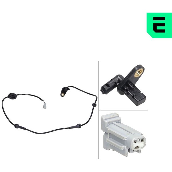ABS-givare, Sensor, hjulvarvtal, framaxel höger
