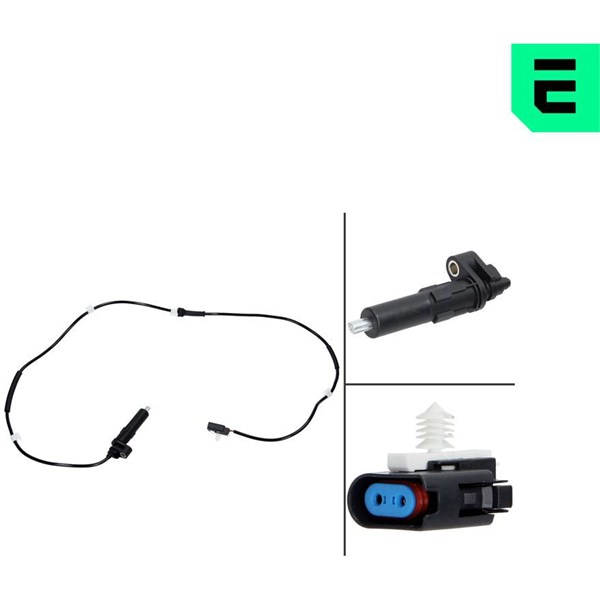 ABS-givare, Sensor, hjulvarvtal, Bakaxel vänster