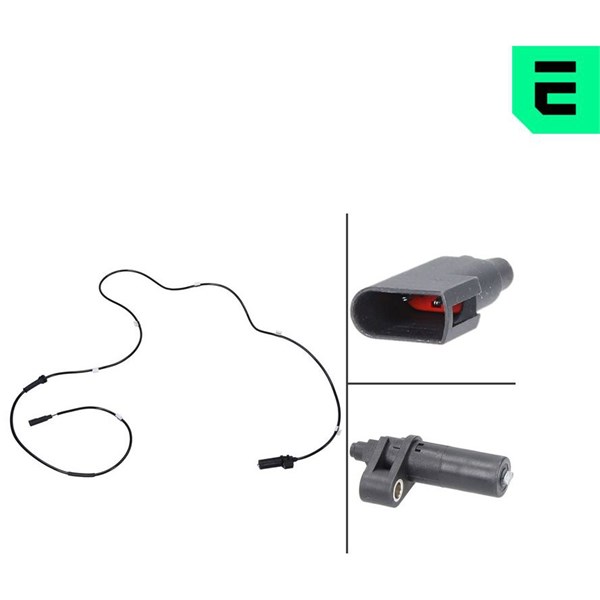 ABS-givare, Sensor, hjulvarvtal, Bakaxel höger
