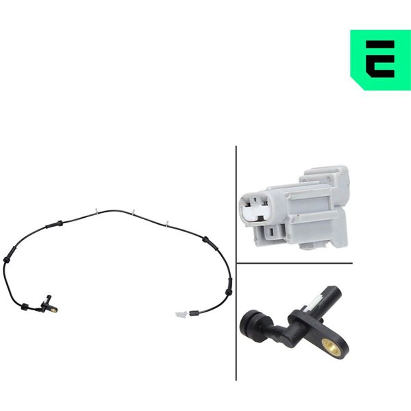 ABS-givare, Sensor, hjulvarvtal, framaxel höger