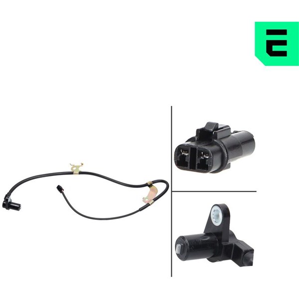 ABS-givare, Sensor, hjulvarvtal, framaxel vänster