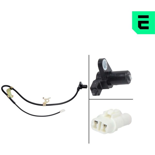 ABS-givare, Sensor, hjulvarvtal, framaxel höger