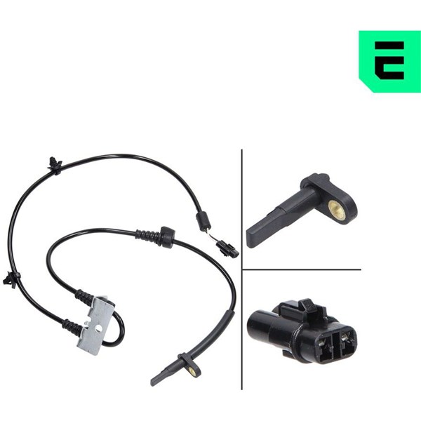 ABS-givare, Sensor, hjulvarvtal, framaxel vänster