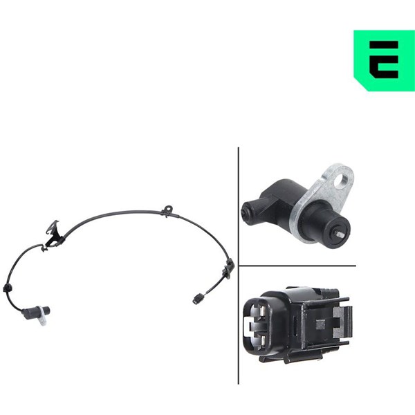 ABS-givare, Sensor, hjulvarvtal, framaxel höger