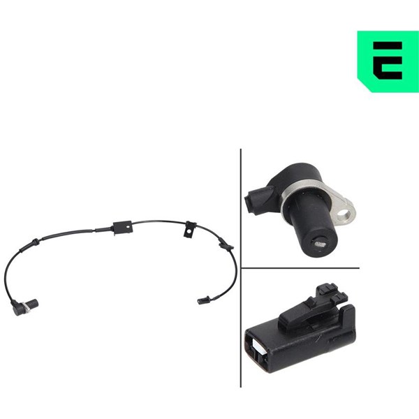 ABS-givare, Sensor, hjulvarvtal, framaxel höger