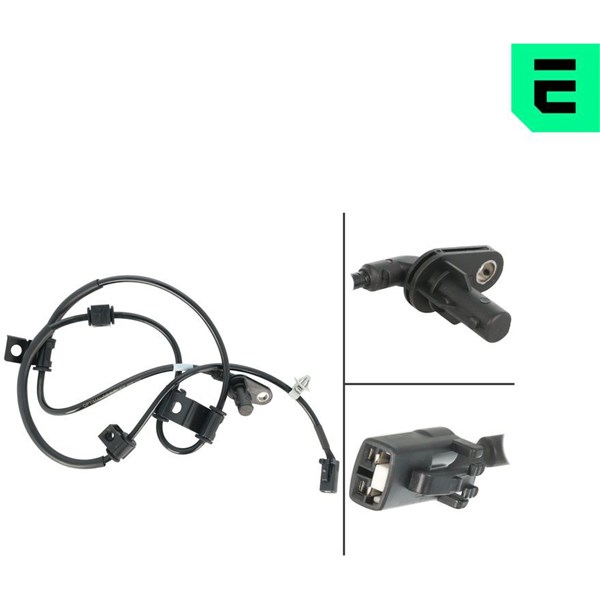 ABS-givare, Sensor, hjulvarvtal, framaxel vänster
