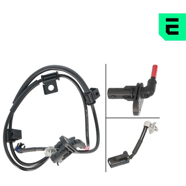 ABS-givare, Sensor, hjulvarvtal, framaxel höger