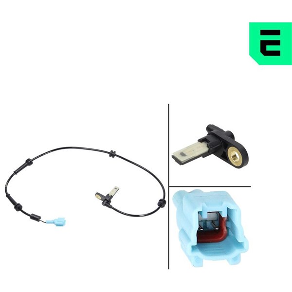 ABS-givare, Sensor, hjulvarvtal, Bakaxel vänster