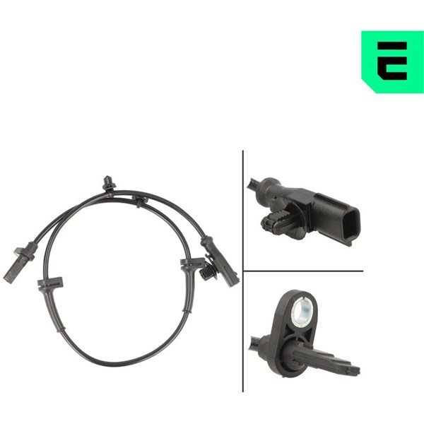 ABS-givare, Sensor, hjulvarvtal, Framaxel