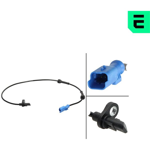 ABS-givare, Sensor, hjulvarvtal, Bakaxel