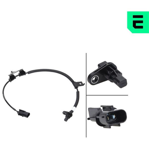 ABS-givare, Sensor, hjulvarvtal, framaxel vänster