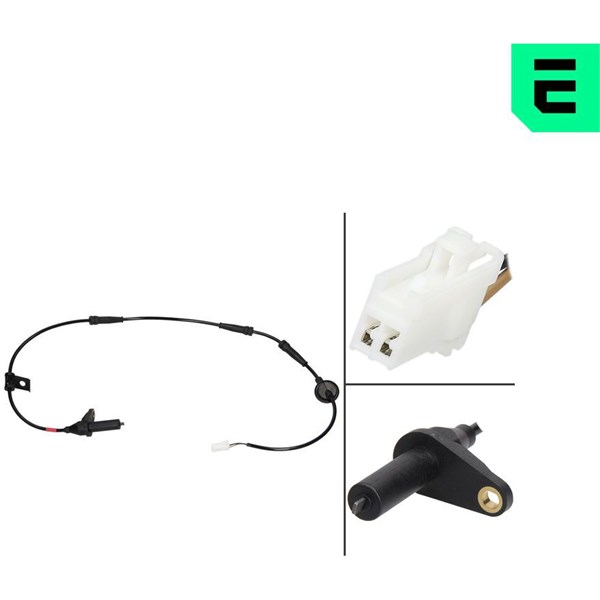 ABS-givare, Sensor, hjulvarvtal, Bakaxel höger