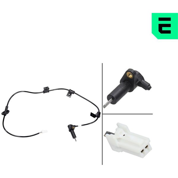 ABS-givare, Sensor, hjulvarvtal, Bakaxel vänster