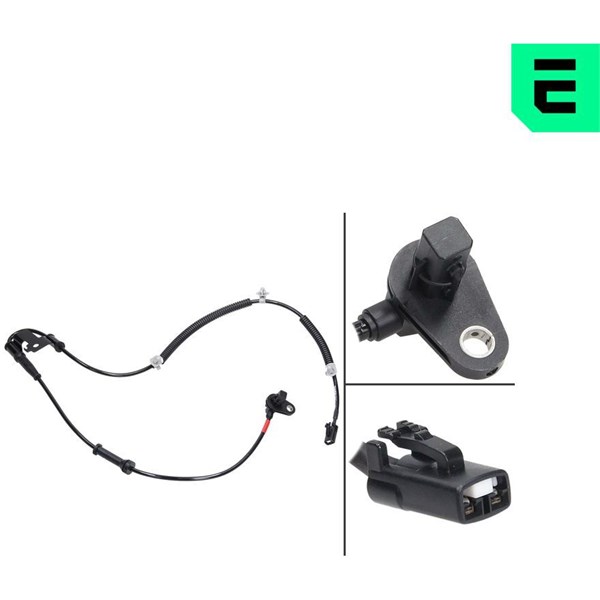 ABS-givare, Sensor, hjulvarvtal, framaxel höger