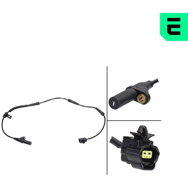 ABS-givare, Sensor, hjulvarvtal, Bakaxel