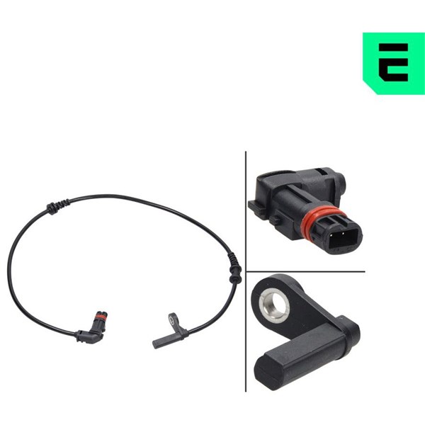 ABS-givare, Sensor, hjulvarvtal, Framaxel