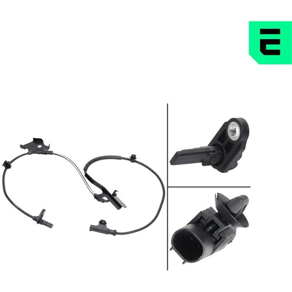 ABS-givare, Sensor, hjulvarvtal, framaxel vänster