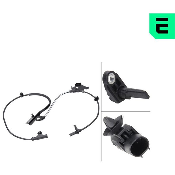 ABS-givare, Sensor, hjulvarvtal, framaxel höger