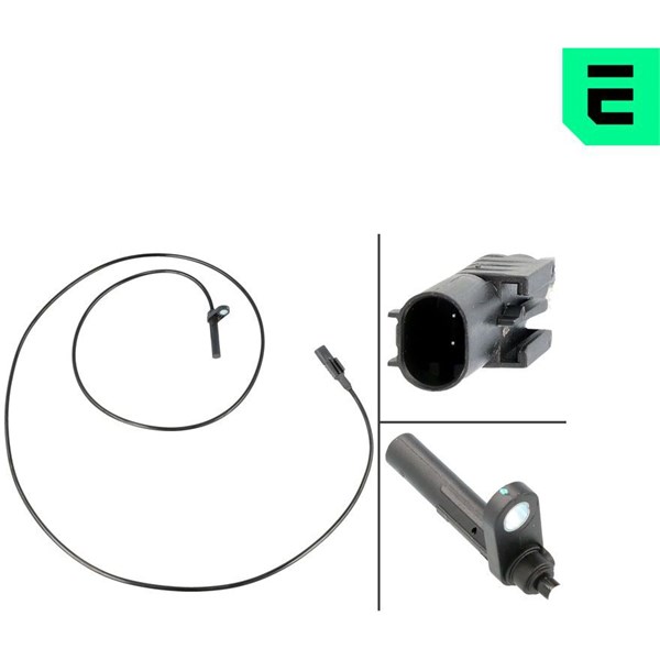 ABS-givare, Sensor, hjulvarvtal, Bakaxel vänster