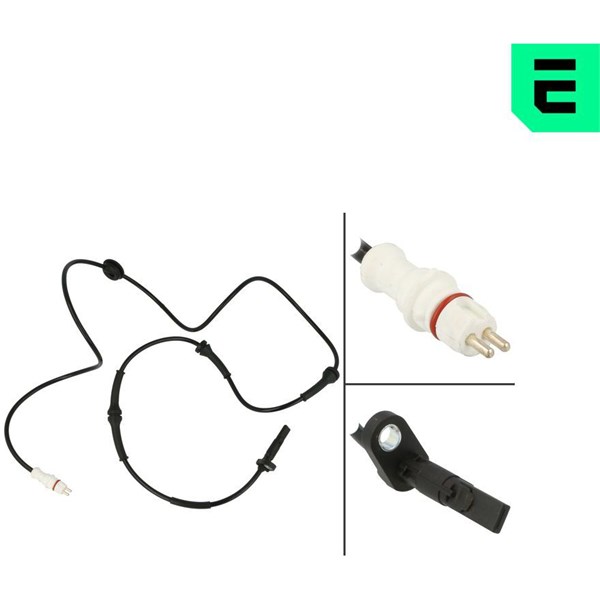 ABS-givare, Sensor, hjulvarvtal, Bakaxel vänster