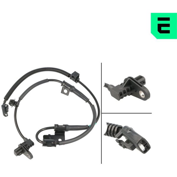 ABS-givare, Sensor, hjulvarvtal, framaxel vänster