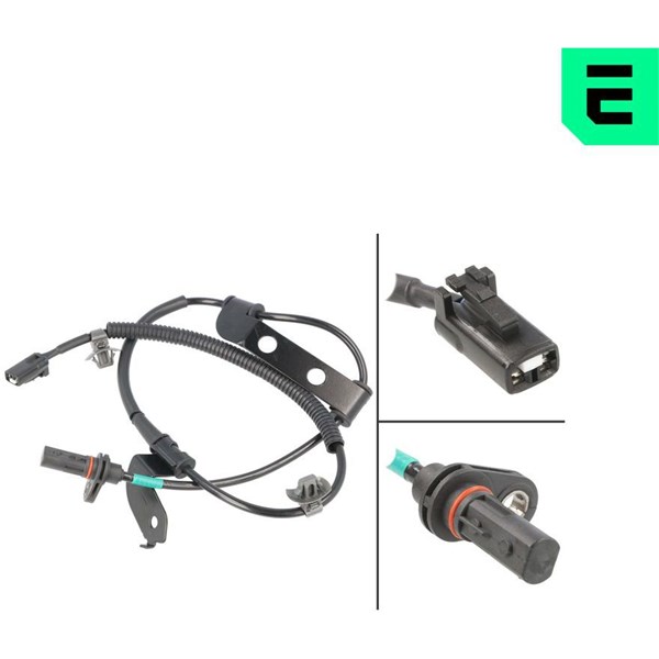 ABS-givare, Sensor, hjulvarvtal, Bakaxel vänster