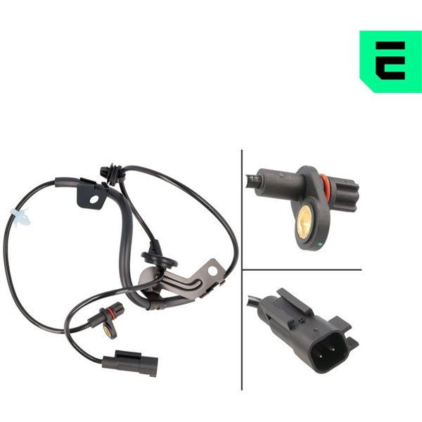 ABS-givare, Sensor, hjulvarvtal, Bakaxel vänster