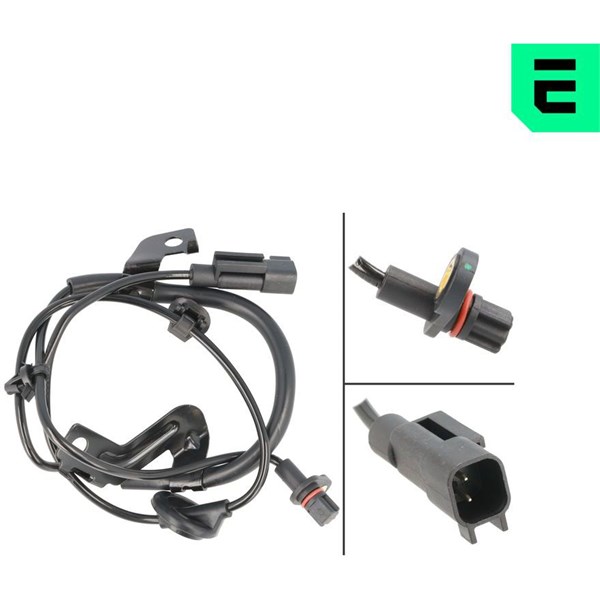 ABS-givare, Sensor, hjulvarvtal, Bakaxel höger