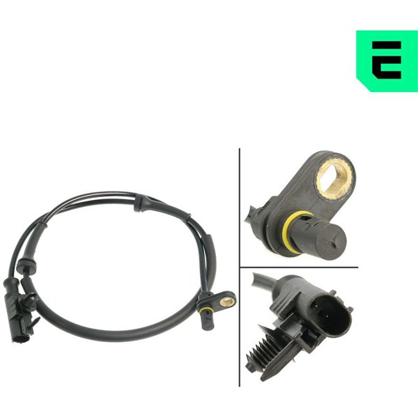 ABS-givare, Sensor, hjulvarvtal, Bakaxel