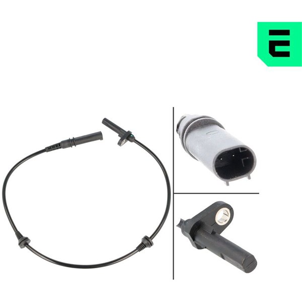 ABS-givare, Sensor, hjulvarvtal, Framaxel