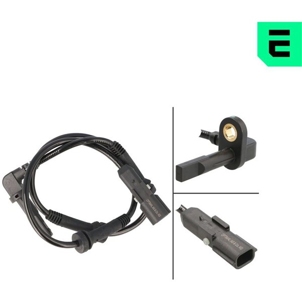 ABS-givare, Sensor, hjulvarvtal, Framaxel, framaxel höger, framax ABS-givare, Sensor, hjulvarvtal, Framaxel, framaxel höger, framax