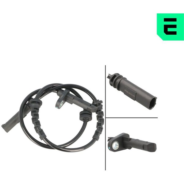 ABS-givare, Sensor, hjulvarvtal, Bakaxel