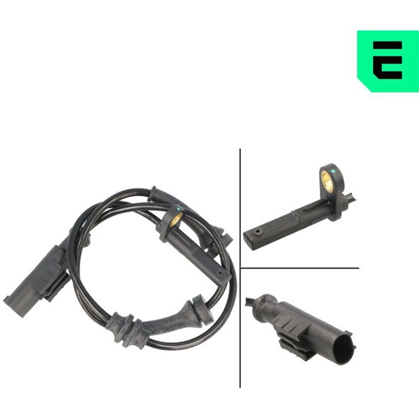 ABS-givare, Sensor, hjulvarvtal, Bakaxel