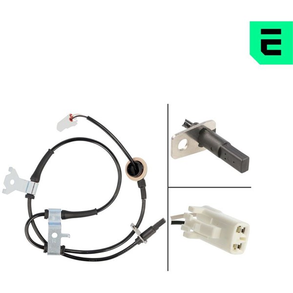 ABS-givare, Sensor, hjulvarvtal, framaxel höger