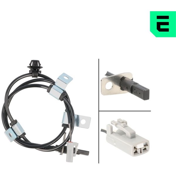 ABS-givare, Sensor, hjulvarvtal, Bakaxel vänster