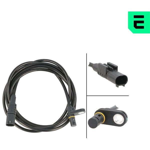 ABS-givare, Sensor, hjulvarvtal, Bakaxel vänster