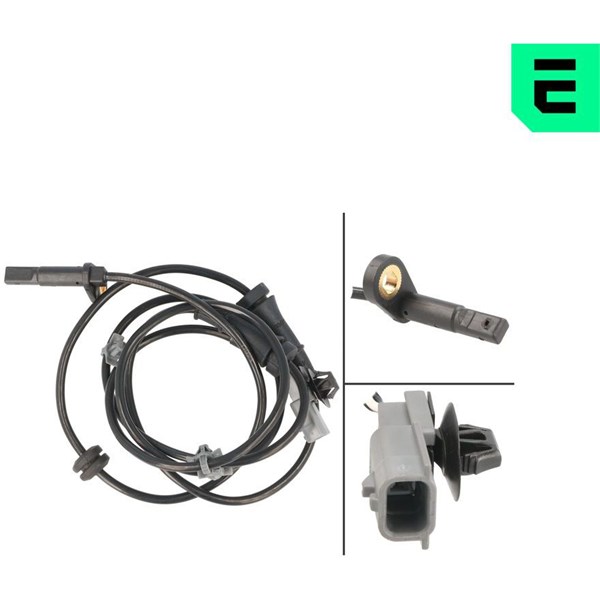 ABS-givare, Sensor, hjulvarvtal, Framaxel