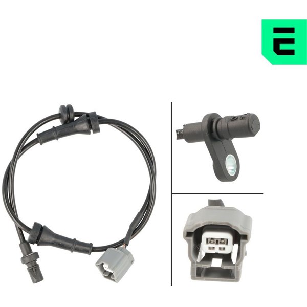 ABS-givare, Sensor, hjulvarvtal, Bakaxel höger