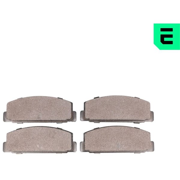 Bromsbeläggsats, Bakaxel