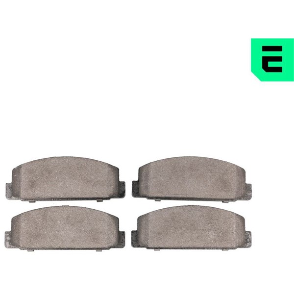 Bromsbeläggsats, Bakaxel