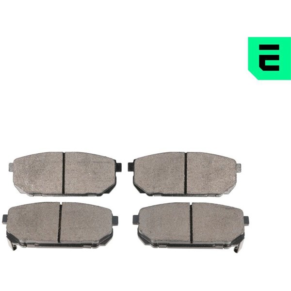 Bromsbeläggsats, Bakaxel