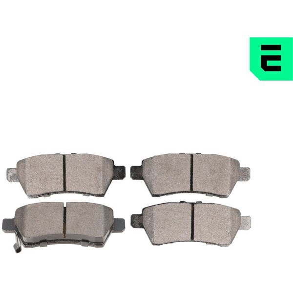 Bromsbeläggsats, Bakaxel Bromsbeläggsats, Bakaxel