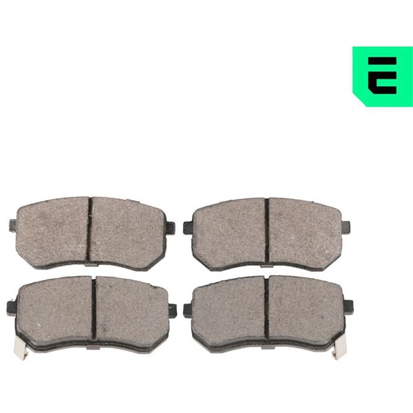 Bromsbeläggsats, Bakaxel