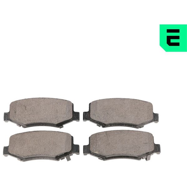 Bromsbeläggsats, Bakaxel