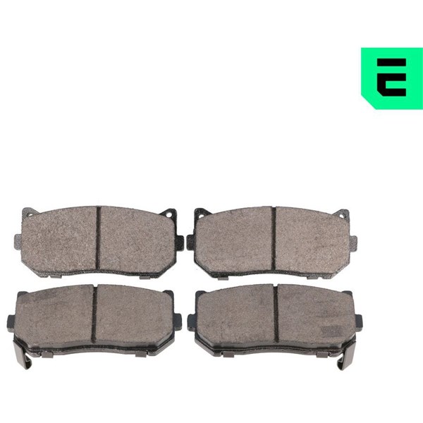 Bromsbeläggsats, Bakaxel