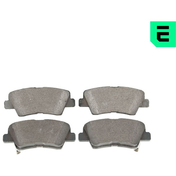 Bromsbeläggsats, Bakaxel