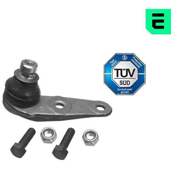 Kulled / Spindelled, framaxel vänster, Nedre Kulled / Spindelled, framaxel vänster, Nedre