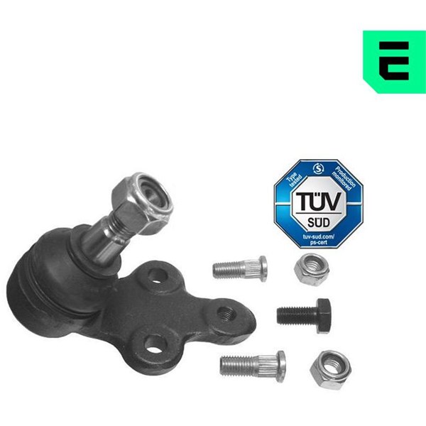 Kulled / Spindelled, framaxel höger, framaxel vänster, Nedre Kulled / Spindelled, framaxel höger, framaxel vänster, Nedre