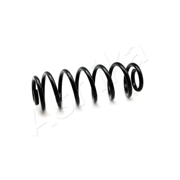 Spiralfjäder, Bakaxel